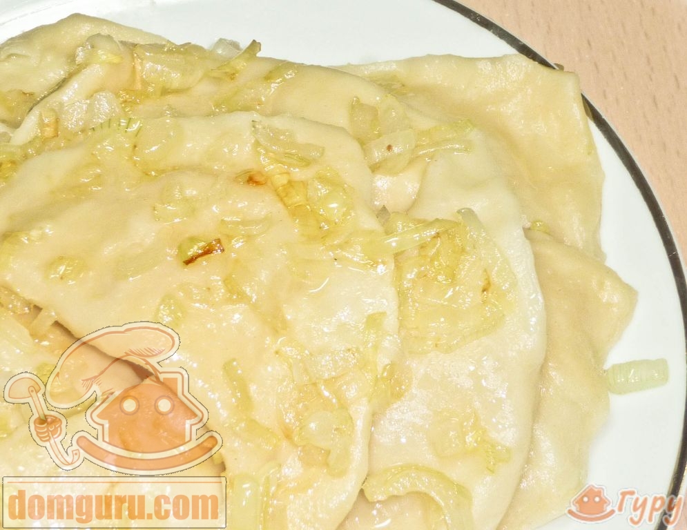 Как приготовить вареники с картофелем - кулинарный рецепт.