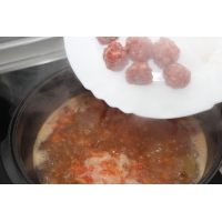 Как приготовить гороховый суп с фрикадельками