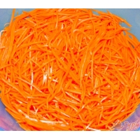 Как приготовить салат из моркови с кальмарами по-корейски
