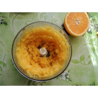 Апельсиновый кекс с творогом