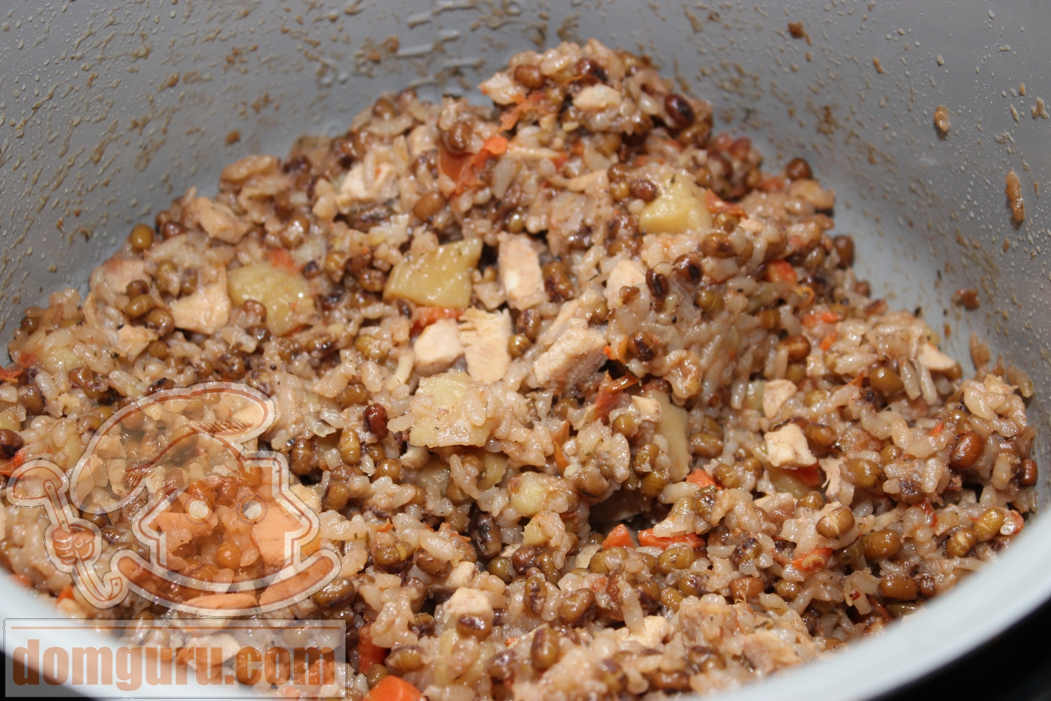 Маш с овощами в мультиварке - кулинарный рецепт.